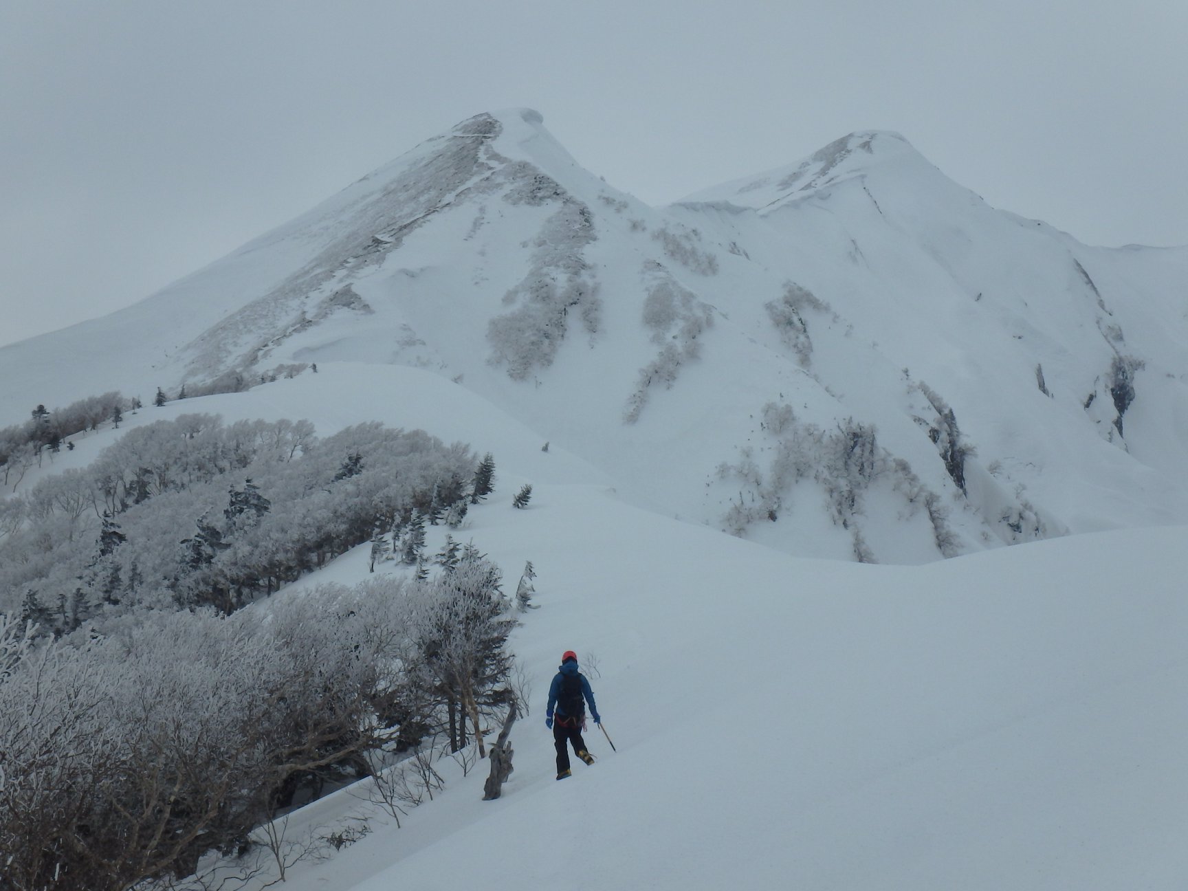爺ヶ岳東尾根 鹿島槍 積雪期 東京北稜山岳会