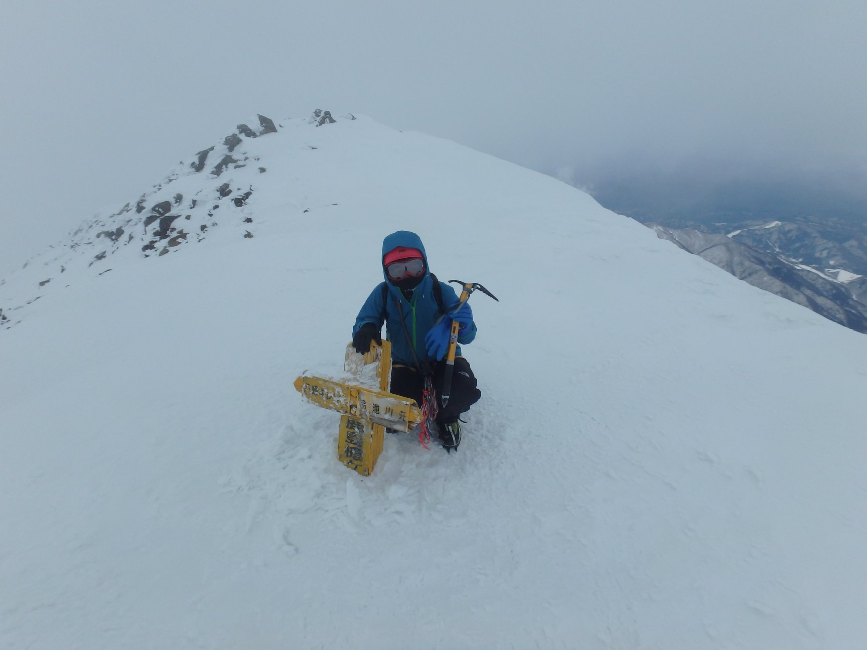 爺ヶ岳東尾根 鹿島槍 積雪期 東京北稜山岳会