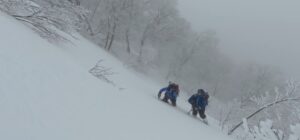 棒立山(タカマタギを目指して)